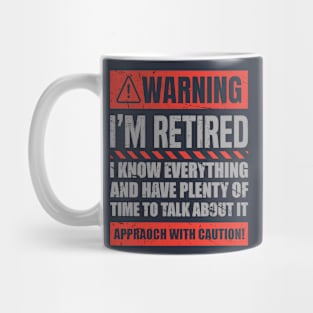 Retirement Design For Men Women Retiree Retired Retirement Mug